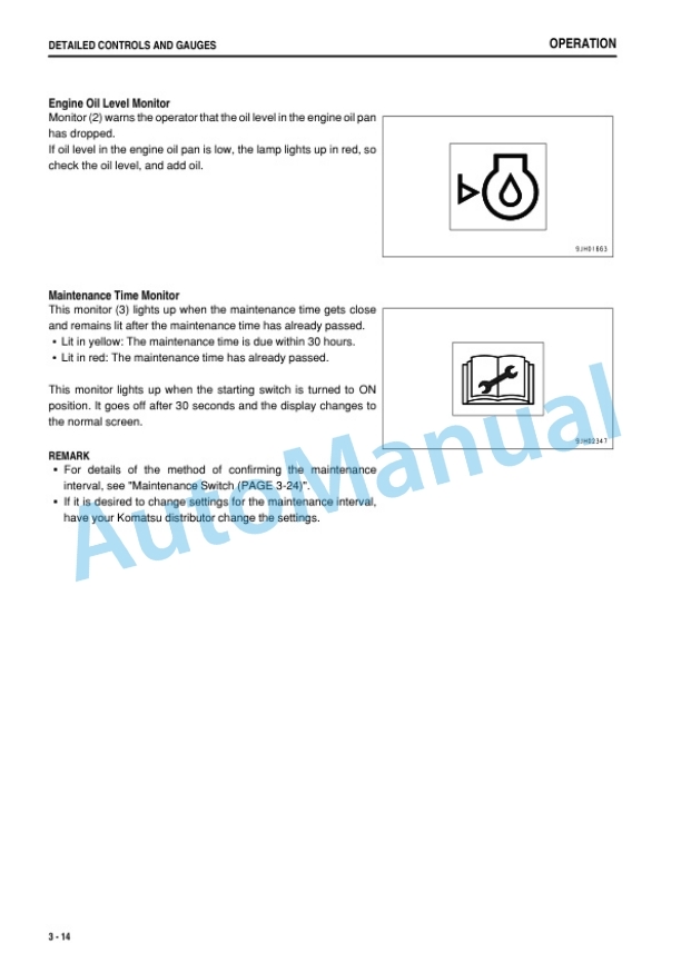 Alternative view of Komatsu PC800-8, PC800LC-8, PC800SE-8, PC850-8, PC850SE-8 Hydraulic Excavator Operation and Maintenance Manual PEN00373-04
