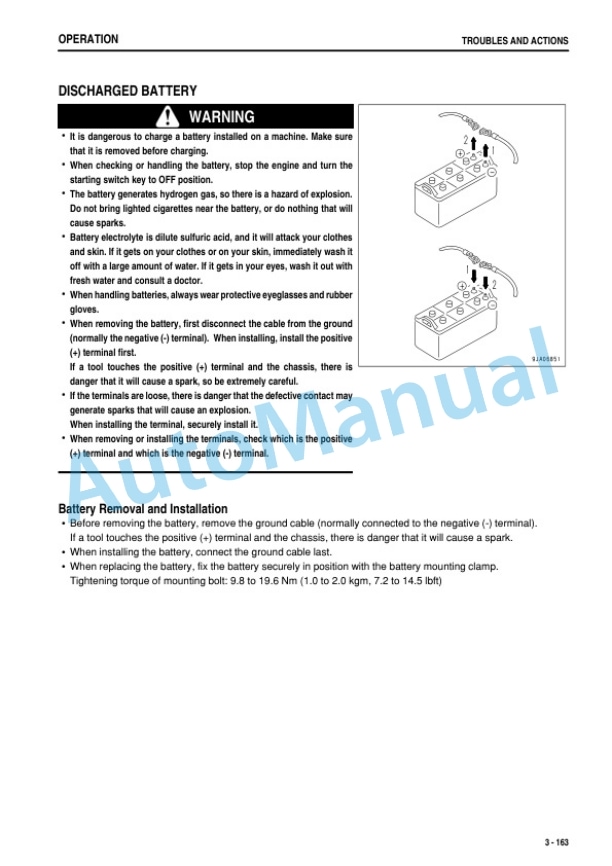Komatsu PC800-8, PC800LC-8, PC800SE-8, PC850-8, PC850SE-8 Hydraulic Excavator Operation and Maintenance Manual TEN00345-04 4 Komatsu PC800-8, PC800LC-8, PC800SE-8, PC850-8, PC850SE-8 Hydraulic Excavator Operation and Maintenance Manual TEN00345-04 - Image 4