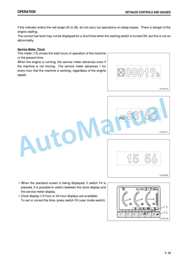 Alternative view of Komatsu PC800-8E0, PC800LC-8E0, PC800SE-8E0, PC850-8E0, PC850SE-8E0 Hydraulic Excavator Operation and Maintenance Manual PEN00418-08