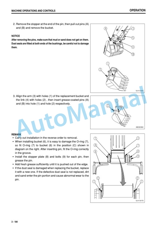 Komatsu PC800-8E0, PC800LC-8E0, PC800SE-8E0, PC850-8E0, PC850SE-8E0 Hydraulic Excavator Operation and Maintenance Manual PEN00851-01 4 Komatsu PC800-8E0, PC800LC-8E0, PC800SE-8E0, PC850-8E0, PC850SE-8E0 Hydraulic Excavator Operation and Maintenance Manual PEN00851-01 - Image 4