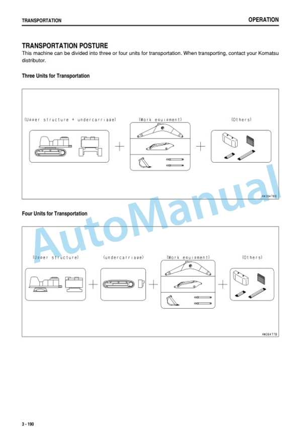 Komatsu PC800-8E0, PC800LC-8E0, PC800SE-8E0, PC850-8E0, PC850SE-8E0 Hydraulic Excavator Operation and Maintenance Manual TEN00379-06 4 Komatsu PC800-8E0, PC800LC-8E0, PC800SE-8E0, PC850-8E0, PC850SE-8E0 Hydraulic Excavator Operation and Maintenance Manual TEN00379-06 - Image 4
