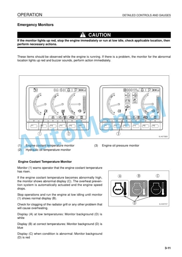 Alternative view of Komatsu PC800-8E0, PC800LC-8E0, PC800SE-8E0, PC850-8E0, PC850SE-8E0 Hydraulic Excavator Operation and Maintenance Manual UENAM01072