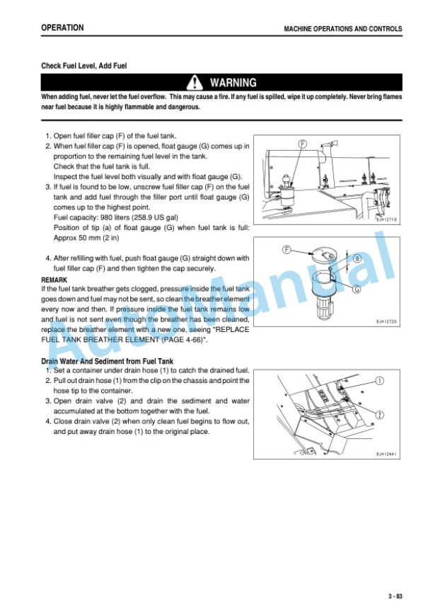 Komatsu PC800-8R, PC800LC-8R, PC800SE-8R, PC850-8R, PC850SE-8R Hydraulic Excavator Operation and Maintenance Manual PEN00188-05 3 Komatsu PC800-8R, PC800LC-8R, PC800SE-8R, PC850-8R, PC850SE-8R Hydraulic Excavator Operation and Maintenance Manual PEN00188-05 - Image 3