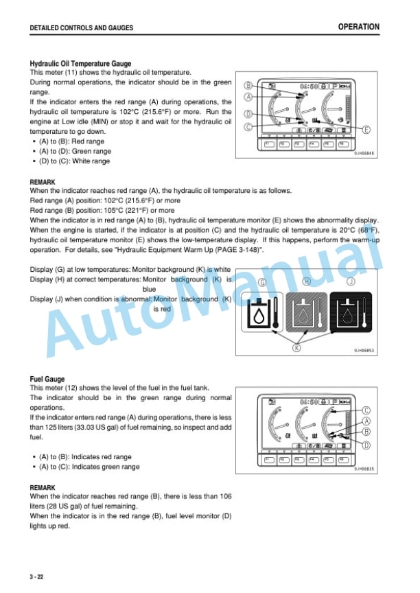 Alternative view of Komatsu PC800-8R1, PC800LC-8R1, PC800SE-8R1, PC850-8R1, PC850SE-8R1 Hydraulic Excavator Operation and Maintenance Manual PEN00730-02