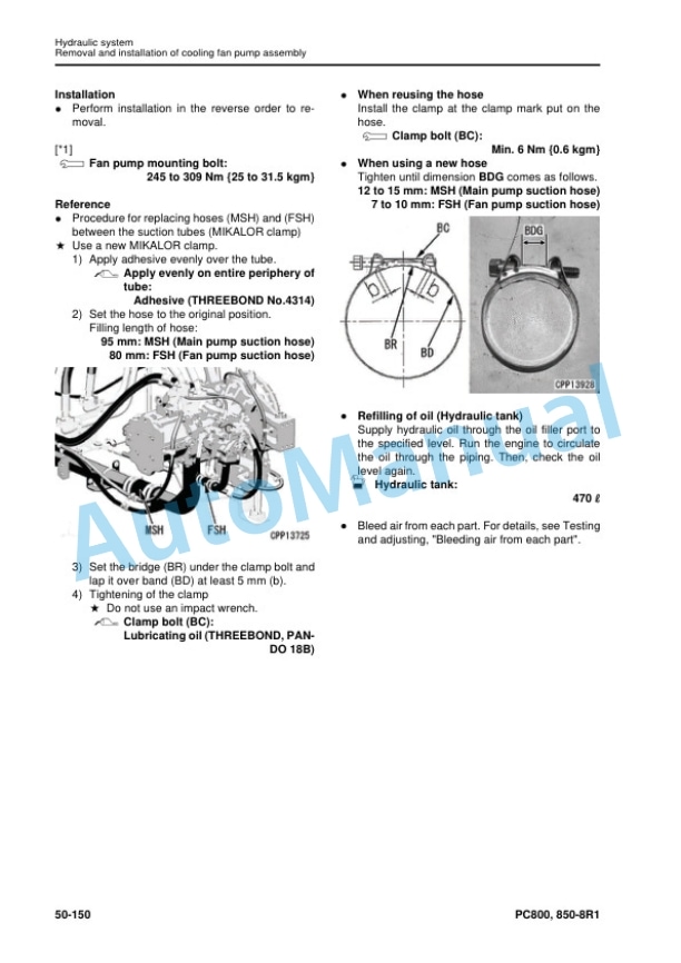 Komatsu PC800-8R1, PC800LC-8R1, PC800SE-8R1, PC850-8R1, PC850SE-8R1 Hydraulic Excavator Shop Manual SEN05279-05 5 Komatsu PC800-8R1, PC800LC-8R1, PC800SE-8R1, PC850-8R1, PC850SE-8R1 Hydraulic Excavator Shop Manual SEN05279-05 - Image 5