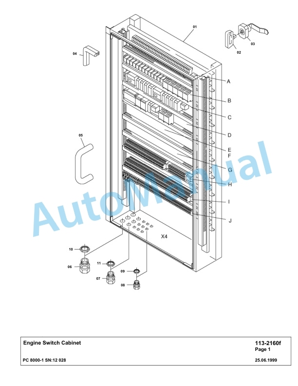 Komatsu PC8000-1 Hydraulic Excavator Parts Manual G12028 4 Komatsu PC8000-1 Hydraulic Excavator Parts Manual G12028-4