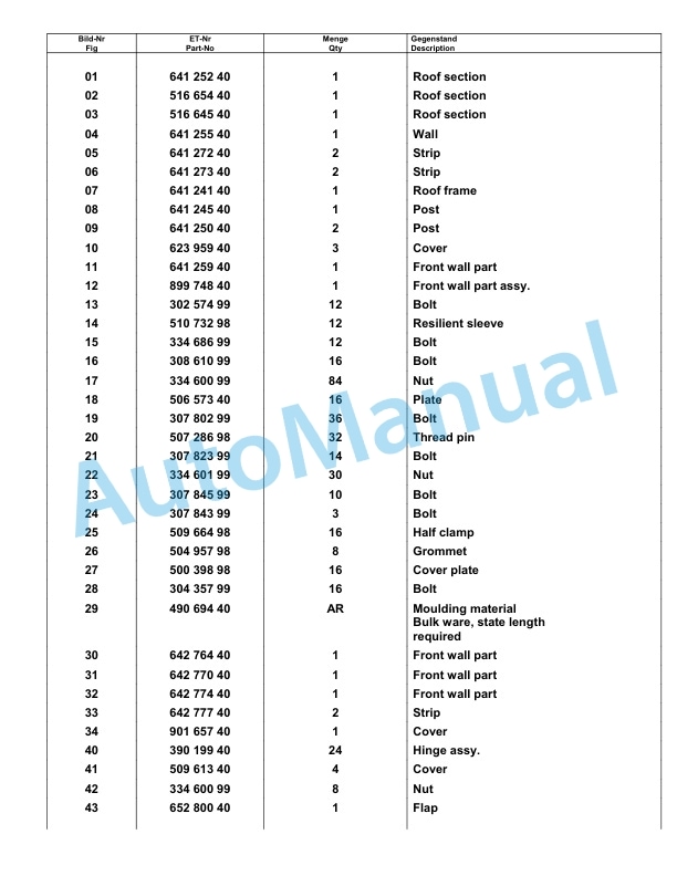 Komatsu PC8000-1 Hydraulic Excavator Parts Manual G12029 2 Komatsu PC8000-1 Hydraulic Excavator Parts Manual G12029-2