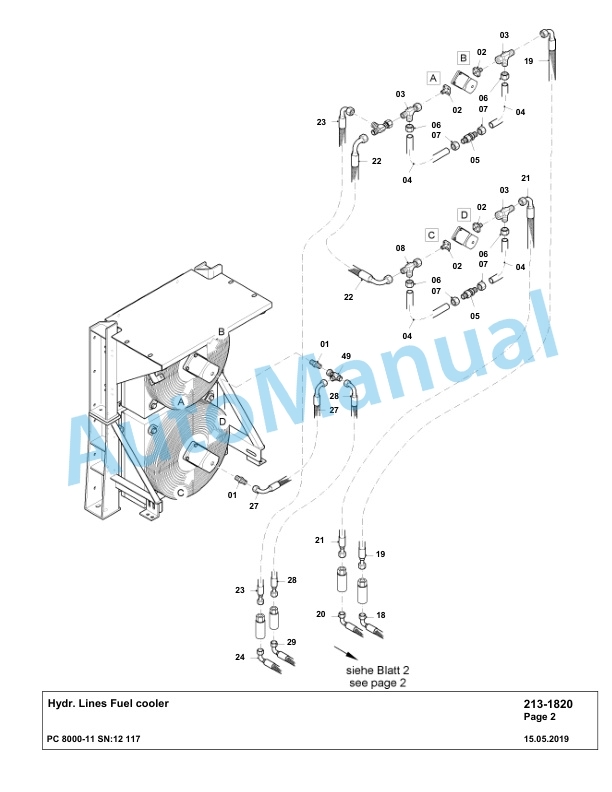 Komatsu PC8000-11 Hydraulic Excavator Parts Manual G12117 3 Komatsu PC8000-11 Hydraulic Excavator Parts Manual G12117-3