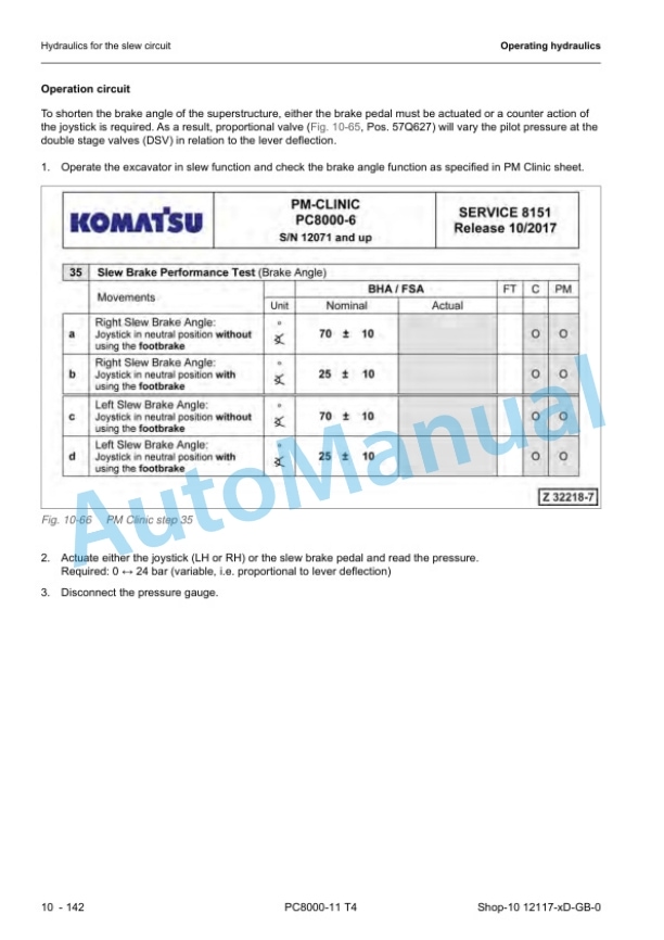 Komatsu PC8000-11 T4 Hydraulic Mining Shovel Shop Manual 12117-xD-GB-0 3 Komatsu PC8000-11 T4 Hydraulic Mining Shovel Shop Manual 12117-xD-GB-0 - Image 3
