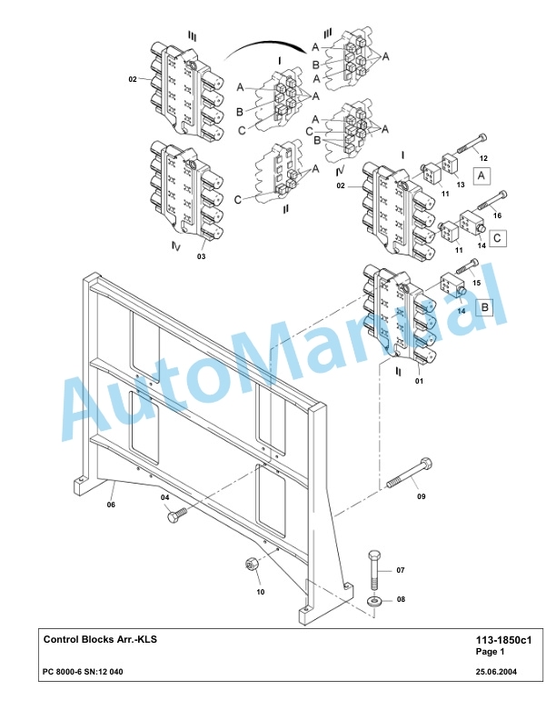 Komatsu PC8000-6 Hydraulic Excavator Parts Manual G12040 3 Komatsu PC8000-6 Hydraulic Excavator Parts Manual G12040-3