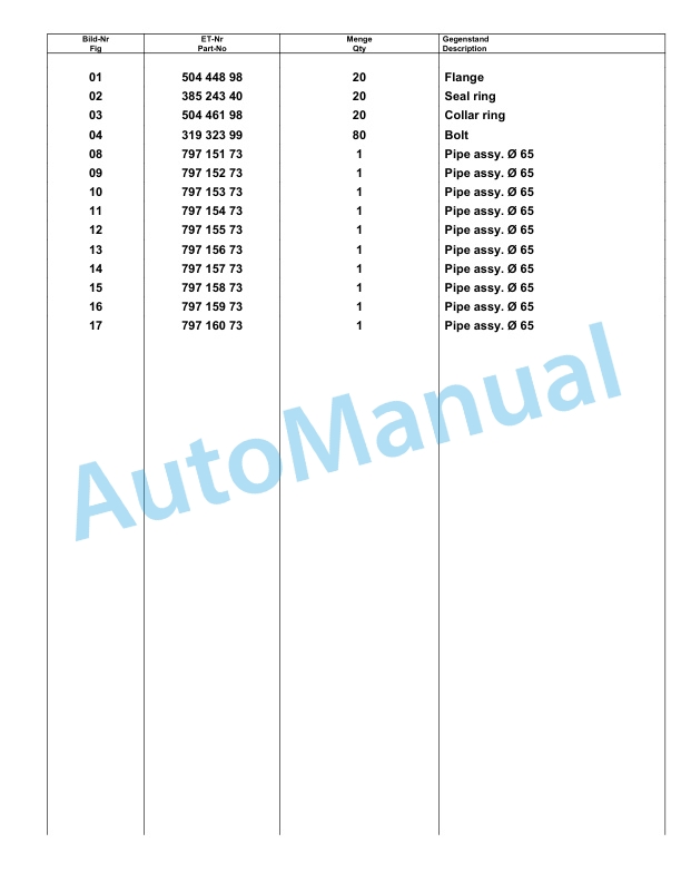 Komatsu PC8000-6 Hydraulic Excavator Parts Manual G12060 3 Komatsu PC8000-6 Hydraulic Excavator Parts Manual G12060-3