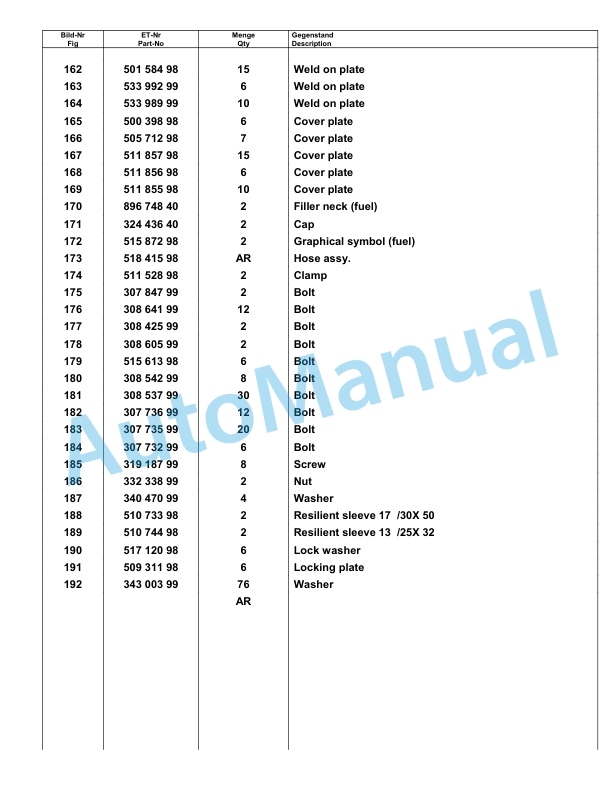 Komatsu PC8000-6 Hydraulic Excavator Parts Manual G12064 4 Komatsu PC8000-6 Hydraulic Excavator Parts Manual G12064-4