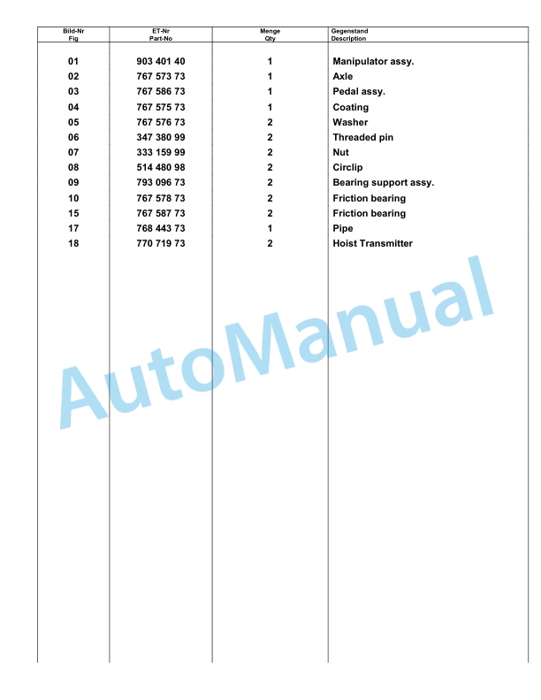 Komatsu PC8000-6 Hydraulic Excavator Parts Manual G12064 5 Komatsu PC8000-6 Hydraulic Excavator Parts Manual G12064-5