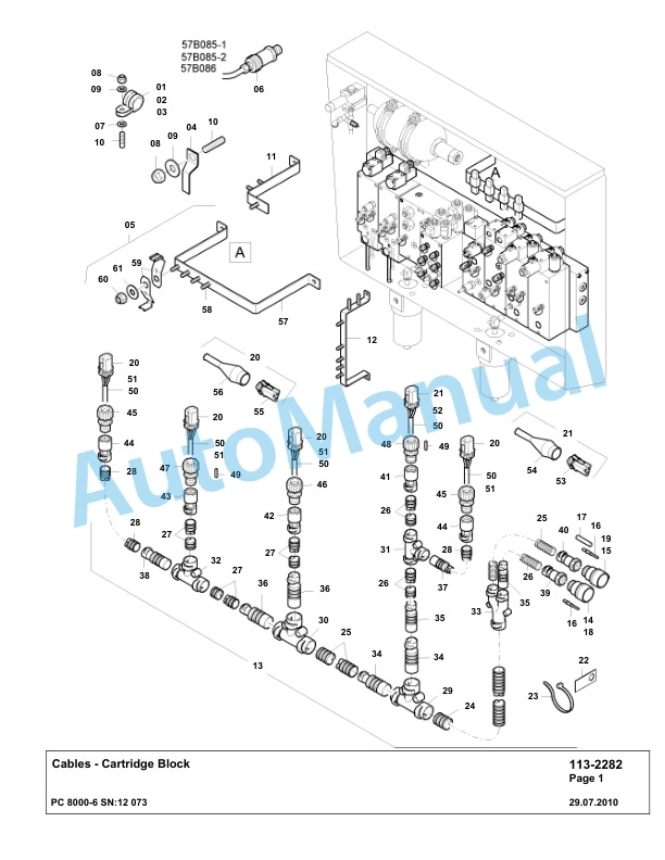 Komatsu PC8000-6 Hydraulic Excavator Parts Manual G12073 4 Komatsu PC8000-6 Hydraulic Excavator Parts Manual G12073-4