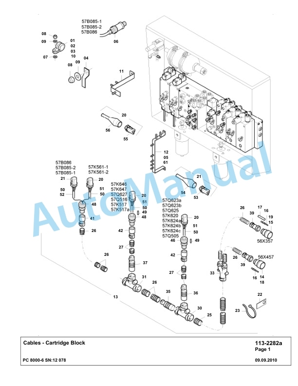 Komatsu PC8000-6 Hydraulic Excavator Parts Manual G12078 4 Komatsu PC8000-6 Hydraulic Excavator Parts Manual G12078-4