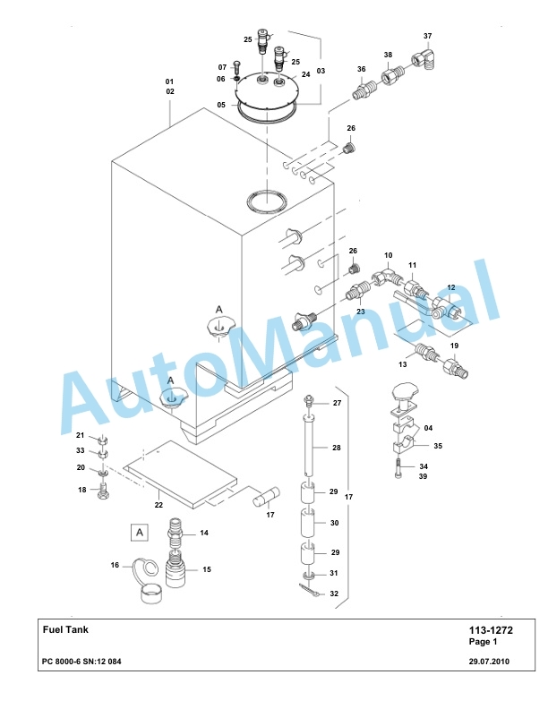 Komatsu PC8000-6 Hydraulic Excavator Parts Manual G12084 2 Komatsu PC8000-6 Hydraulic Excavator Parts Manual G12084-2