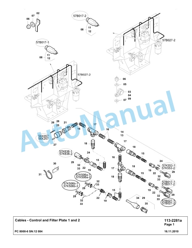 Komatsu PC8000-6 Hydraulic Excavator Parts Manual G12084 4 Komatsu PC8000-6 Hydraulic Excavator Parts Manual G12084-4