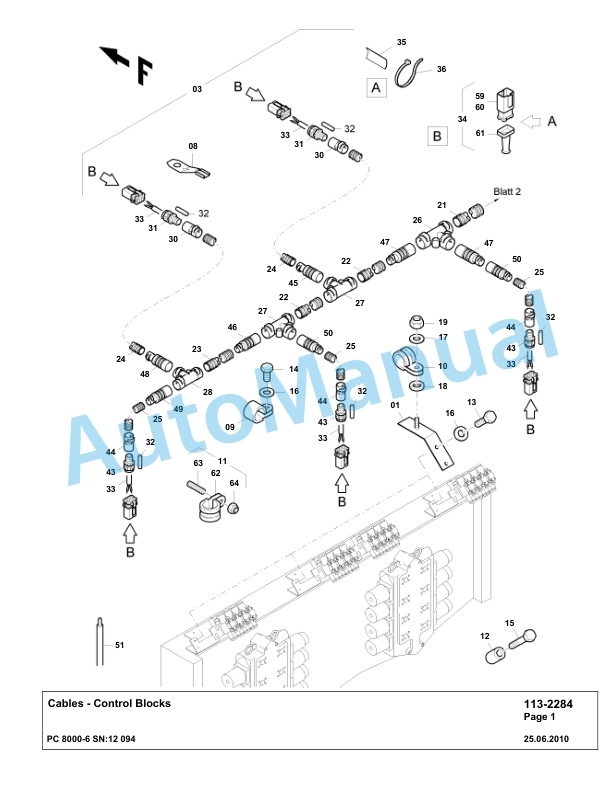 Komatsu PC8000-6 Hydraulic Excavator Parts Manual G12094 4 Komatsu PC8000-6 Hydraulic Excavator Parts Manual G12094-4