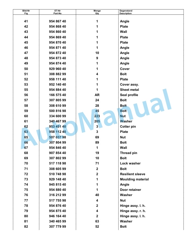 Komatsu PC8000-6 Hydraulic Excavator Parts Manual G12101 2 Komatsu PC8000-6 Hydraulic Excavator Parts Manual G12101-2