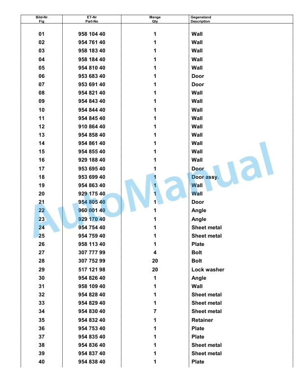 Komatsu PC8000-6 Hydraulic Excavator Parts Manual G12104 2 Komatsu PC8000-6 Hydraulic Excavator Parts Manual G12104-2