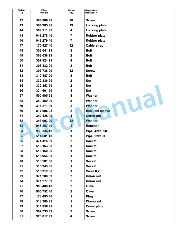Komatsu PC8000-6 Hydraulic Excavator Parts Manual G12111 4 Komatsu PC8000-6 Hydraulic Excavator Parts Manual G12111-4