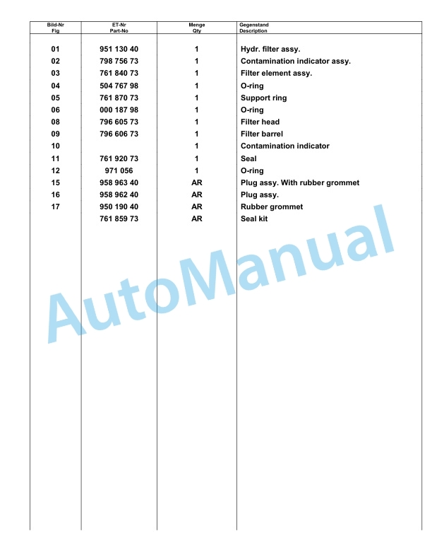 Komatsu PC8000-6 Hydraulic Excavator Parts Manual G12114 5 Komatsu PC8000-6 Hydraulic Excavator Parts Manual G12114-5