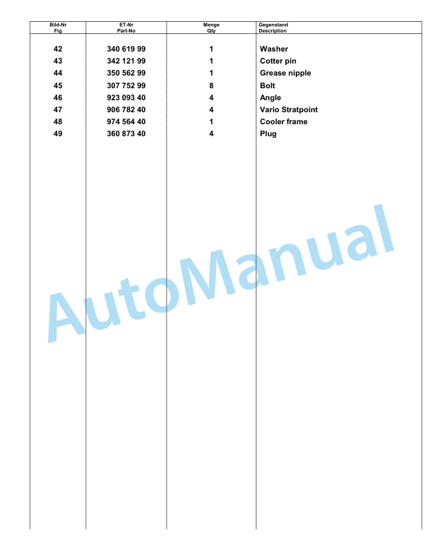 Komatsu PC8000-6 Hydraulic Excavator Parts Manual G12116 3 Komatsu PC8000-6 Hydraulic Excavator Parts Manual G12116-3