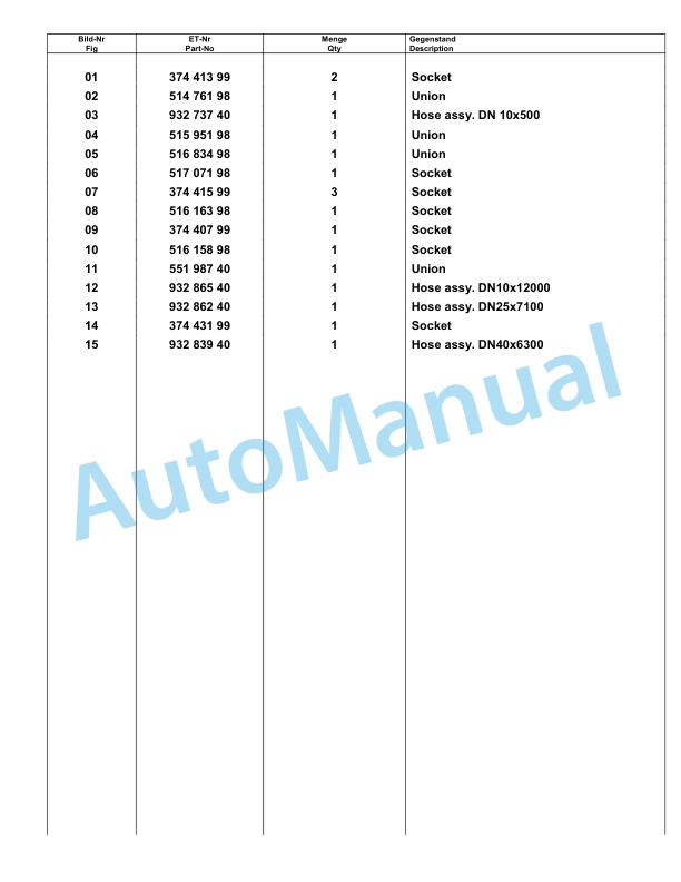 Komatsu PC8000-6E Hydraulic Excavator Parts Manual G12054 3 Komatsu PC8000-6E Hydraulic Excavator Parts Manual G12054-3