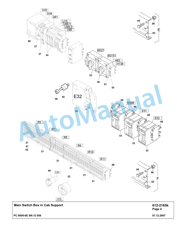 Komatsu PC8000-6E Hydraulic Excavator Parts Manual G12056 4 Komatsu PC8000-6E Hydraulic Excavator Parts Manual G12056-4