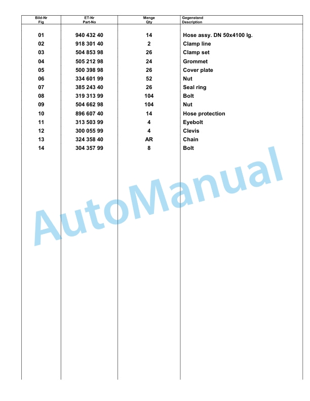 Komatsu PC8000-6E Hydraulic Excavator Parts Manual G12063 2 Komatsu PC8000-6E Hydraulic Excavator Parts Manual G12063-2