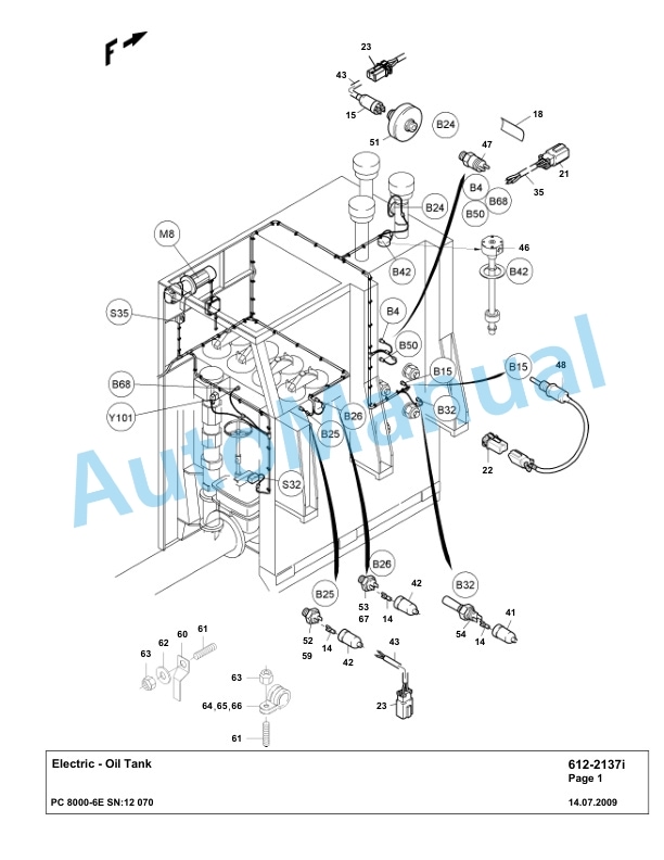 Komatsu PC8000-6E Hydraulic Excavator Parts Manual G12070 4 Komatsu PC8000-6E Hydraulic Excavator Parts Manual G12070-4
