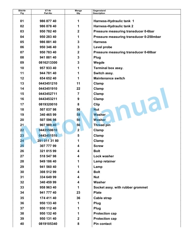 Komatsu PC8000-6E Hydraulic Excavator Parts Manual G12076 4 Komatsu PC8000-6E Hydraulic Excavator Parts Manual G12076-4