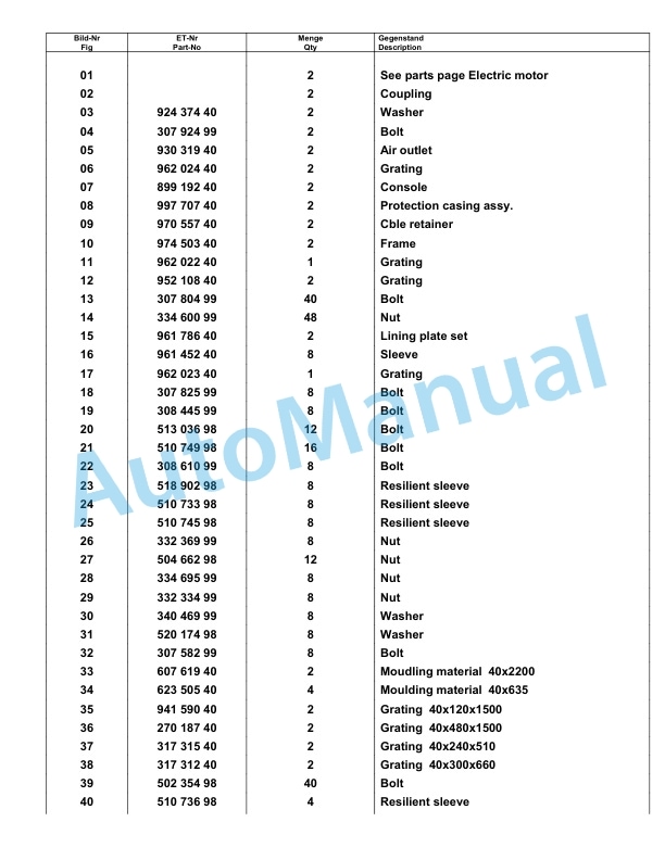 Komatsu PC8000-6E Hydraulic Excavator Parts Manual G12077 3 Komatsu PC8000-6E Hydraulic Excavator Parts Manual G12077-3