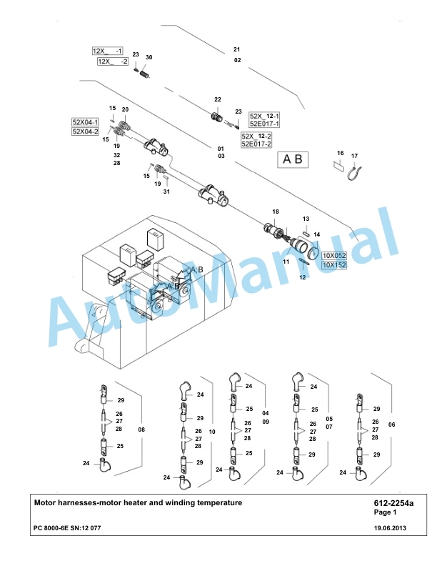 Komatsu PC8000-6E Hydraulic Excavator Parts Manual G12077 4 Komatsu PC8000-6E Hydraulic Excavator Parts Manual G12077-4