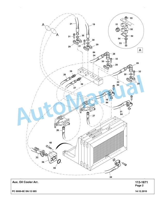Komatsu PC8000-6E Hydraulic Excavator Parts Manual G12085 2 Komatsu PC8000-6E Hydraulic Excavator Parts Manual G12085-2