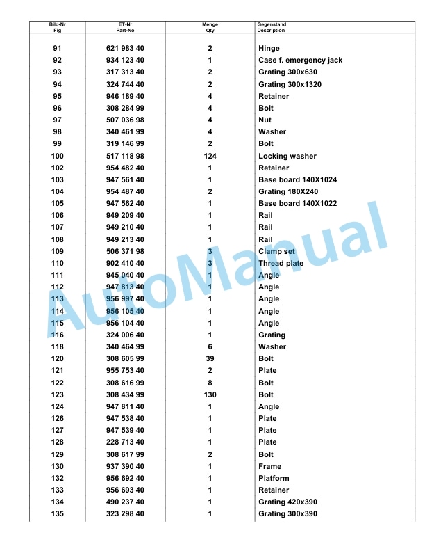 Komatsu PC8000-6E Hydraulic Excavator Parts Manual G12085 3 Komatsu PC8000-6E Hydraulic Excavator Parts Manual G12085-3