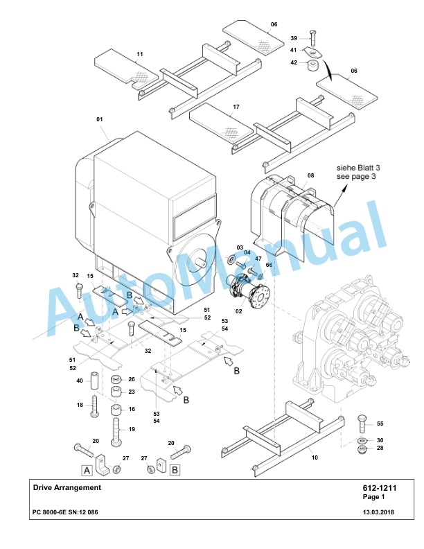 Komatsu PC8000-6E Hydraulic Excavator Parts Manual G12086 3 Komatsu PC8000-6E Hydraulic Excavator Parts Manual G12086-3