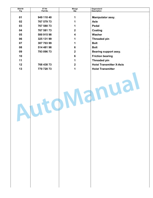 Komatsu PC8000-6E Hydraulic Excavator Parts Manual G12086 5 Komatsu PC8000-6E Hydraulic Excavator Parts Manual G12086-5