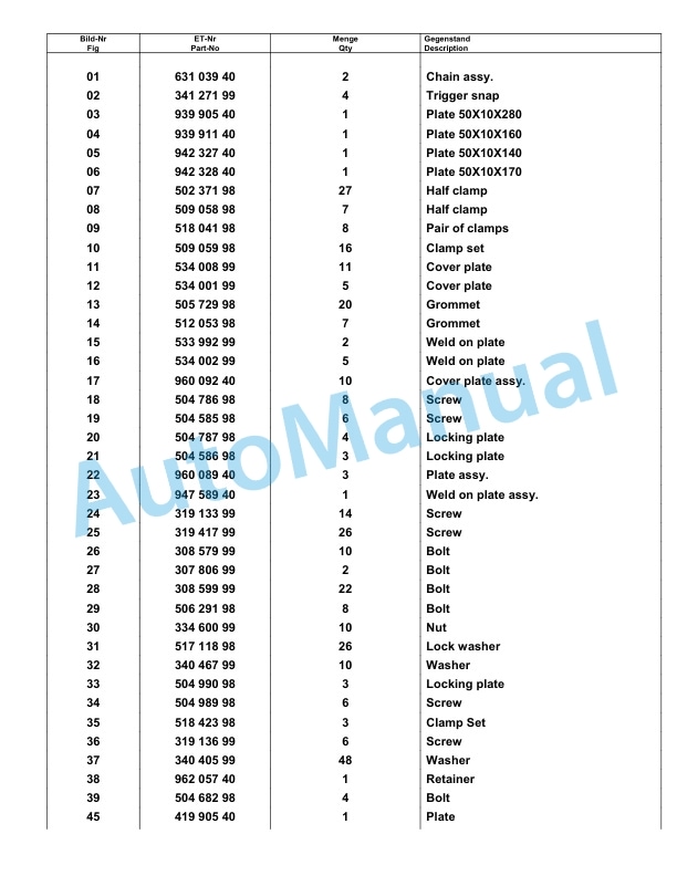 Komatsu PC8000-6E Hydraulic Excavator Parts Manual G12089 2 Komatsu PC8000-6E Hydraulic Excavator Parts Manual G12089-2