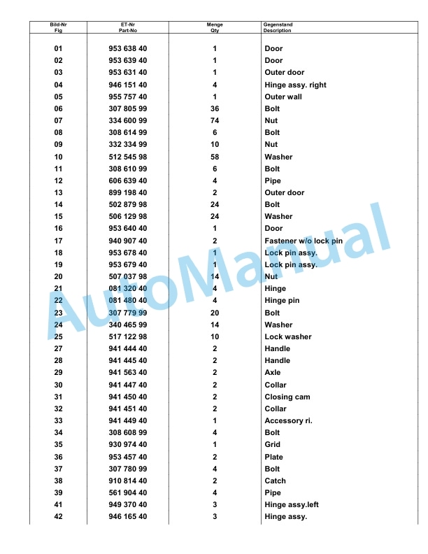 Komatsu PC8000-6E Hydraulic Excavator Parts Manual G12091 3 Komatsu PC8000-6E Hydraulic Excavator Parts Manual G12091-3
