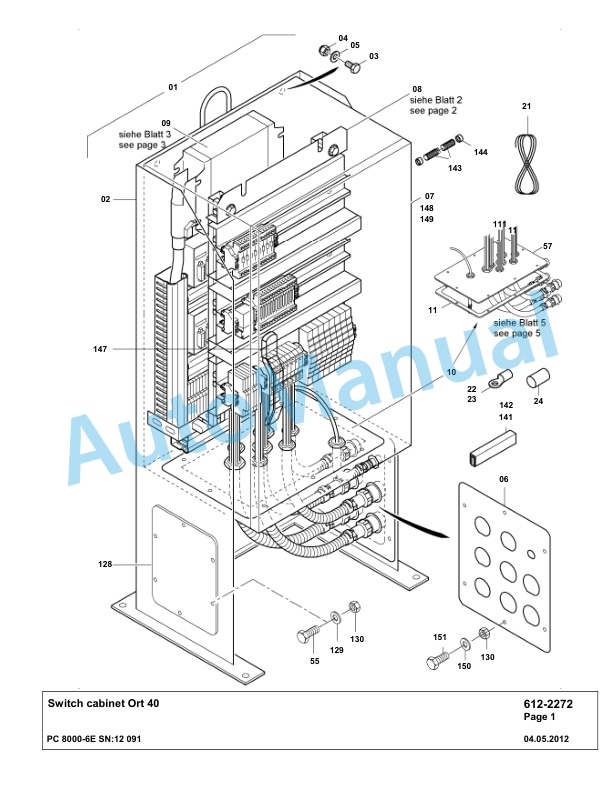 Komatsu PC8000-6E Hydraulic Excavator Parts Manual G12091 4 Komatsu PC8000-6E Hydraulic Excavator Parts Manual G12091-4
