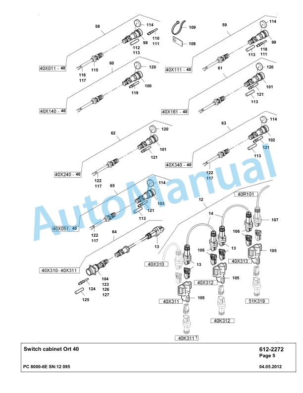 Komatsu PC8000-6E Hydraulic Excavator Parts Manual G12095 4 Komatsu PC8000-6E Hydraulic Excavator Parts Manual G12095-4