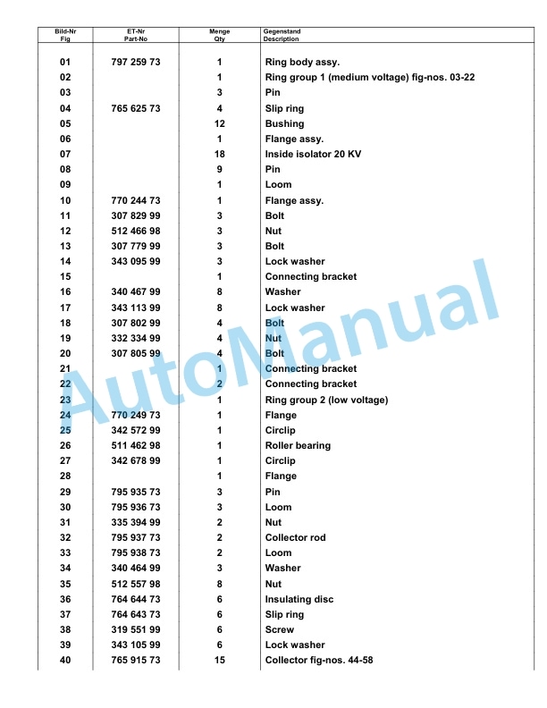 Komatsu PC8000-6E Hydraulic Excavator Parts Manual G12095 5 Komatsu PC8000-6E Hydraulic Excavator Parts Manual G12095-5