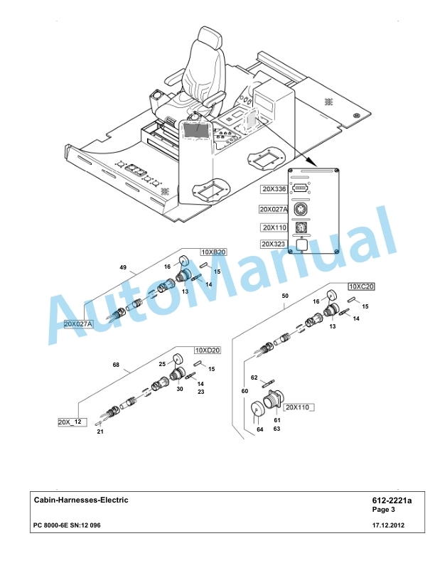 Komatsu PC8000-6E Hydraulic Excavator Parts Manual G12096 4 Komatsu PC8000-6E Hydraulic Excavator Parts Manual G12096-4