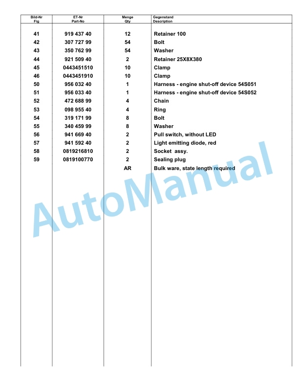 Komatsu PC8000-6E Hydraulic Excavator Parts Manual G12097 4 Komatsu PC8000-6E Hydraulic Excavator Parts Manual G12097-4