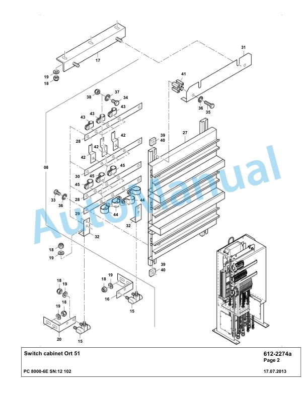 Komatsu PC8000-6E Hydraulic Excavator Parts Manual G12102 4 Komatsu PC8000-6E Hydraulic Excavator Parts Manual G12102-4