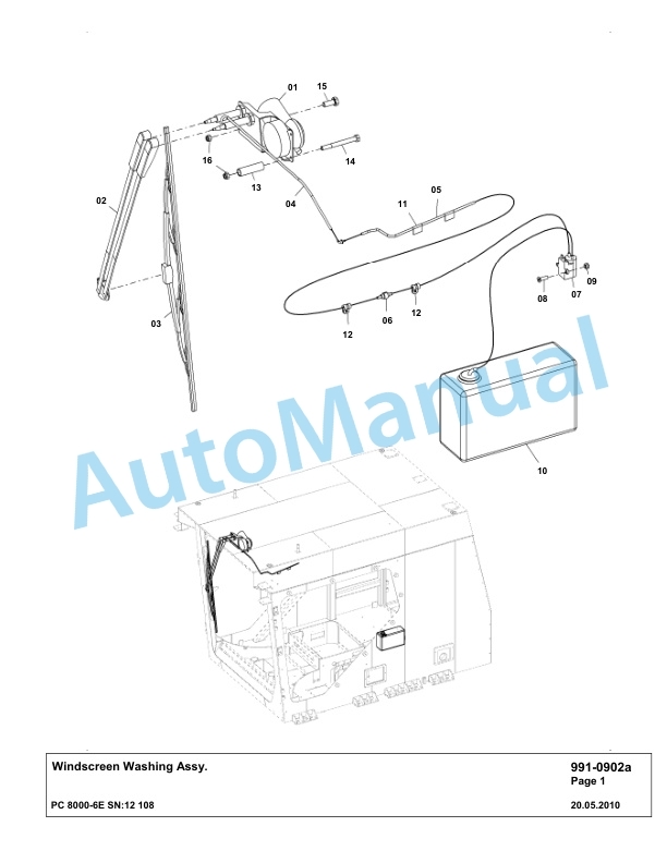 Komatsu PC8000-6E Hydraulic Excavator Parts Manual G12108 5 Komatsu PC8000-6E Hydraulic Excavator Parts Manual G12108-5
