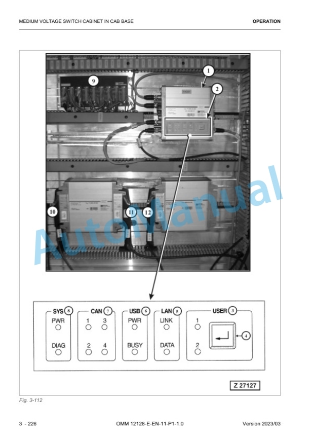 Komatsu PC8000E-11 Hydraulic Mining Shovel Operation and Maintenance Manual 12128-E-EN-11-P1-1.0 3 Komatsu PC8000E-11 Hydraulic Mining Shovel Operation and Maintenance Manual 12128-E-EN-11-P1-1.0 - Image 3