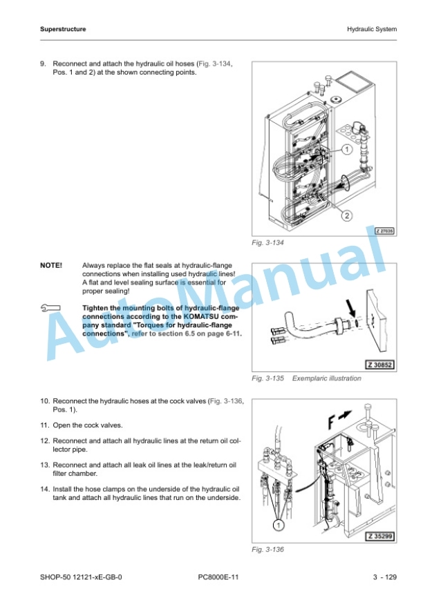 Komatsu PC8000E-11 Hydraulic Mining Shovel Shop Manual 12121-xE-GB-0 5 Komatsu PC8000E-11 Hydraulic Mining Shovel Shop Manual 12121-xE-GB-0 - Image 5