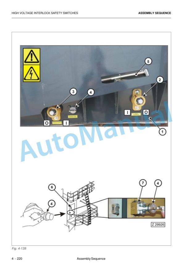Komatsu PC8000E-6 Hydraulic Mining Shovel Field Assembly Instruction 12107up-EN-7 3 Komatsu PC8000E-6 Hydraulic Mining Shovel Field Assembly Instruction 12107up-EN-7 - Image 3